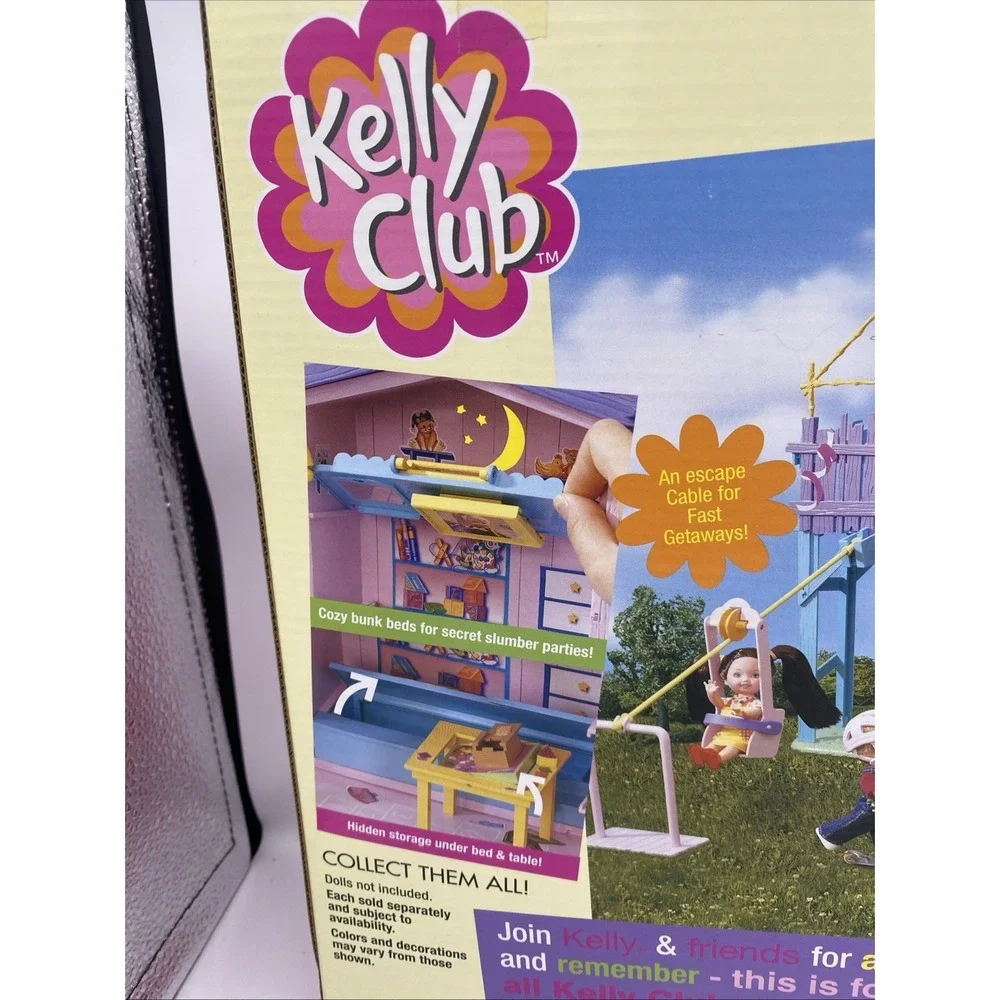 2002 KELLY CLUB LOTS OF SECRETS CLUBHOUSE PLAYSET - 88923 - ORI BOX UNOPENED - Picture 15 of 16